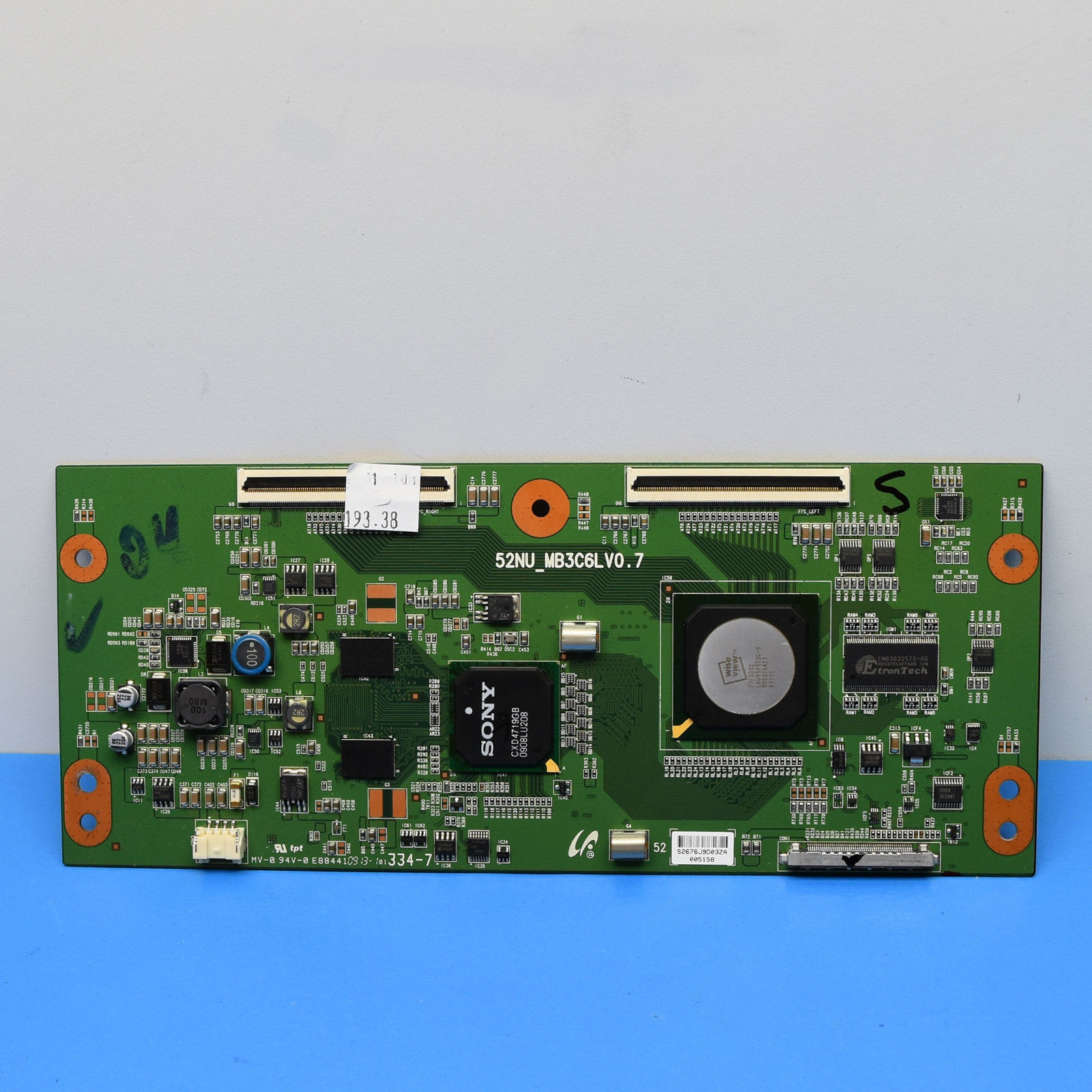 Sony LJ94-02676J (52NU_MB3C6LV0.7) T-Con Board PKDL-52VL150 KDL-52W5100 KDL-52W5